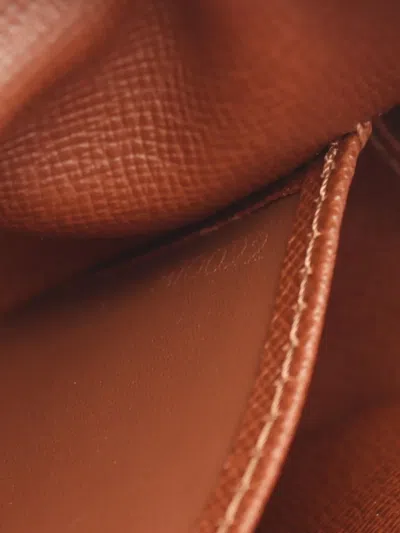 Pre-owned Louis Vuitton 2002 Pochette Cite Shoulder Bag In Brown