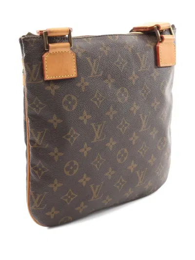 Pre-owned Louis Vuitton 2007 Pochette Bosphore Shoulder Bag In Brown