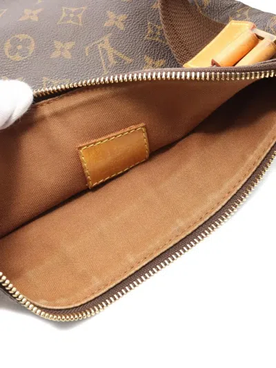 Pre-owned Louis Vuitton 2007 Pochette Bosphore Shoulder Bag In Brown