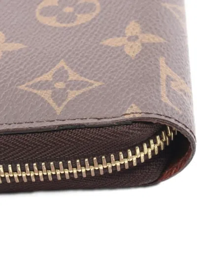 Pre-owned Louis Vuitton 2021 Zippy Wallet In Brown