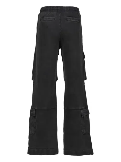 Entire Studios Cargo Wide-leg Trousers In Black