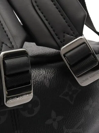 Pre-owned Louis Vuitton 2019 Apollo Monogram Eclipse Backpack In Black