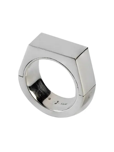 Parts Of Four Sterling Silver Sistema Ring In Metallic