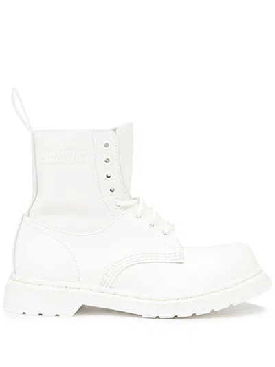 Mm6 Maison Margiela Mm6 X Dr. Martens In White