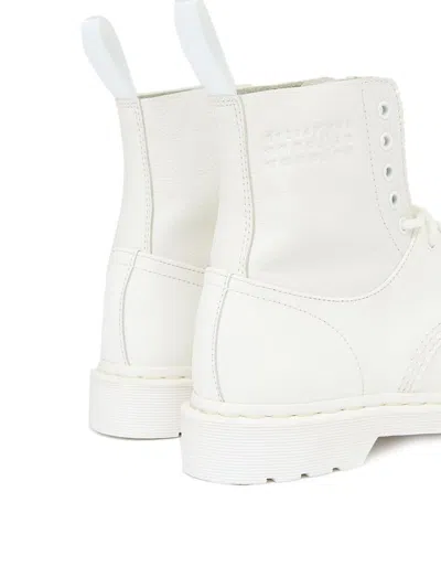 Mm6 Maison Margiela Mm6 X Dr. Martens In White