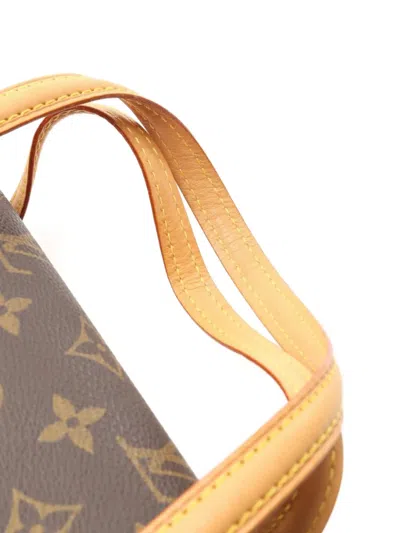 Pre-owned Louis Vuitton 2003 Sonatine Handbag In Brown
