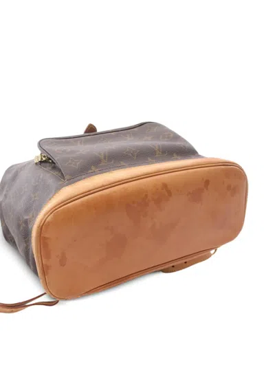 Pre-owned Louis Vuitton 2000 Montsouris Gm Backpack
