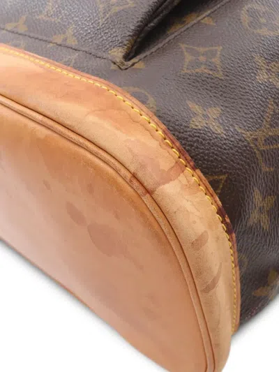 Pre-owned Louis Vuitton 2000 Montsouris Gm Backpack
