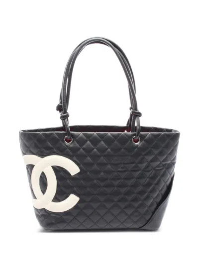 Pre-owned Chanel 2004-2005 Cambon Tote Bag