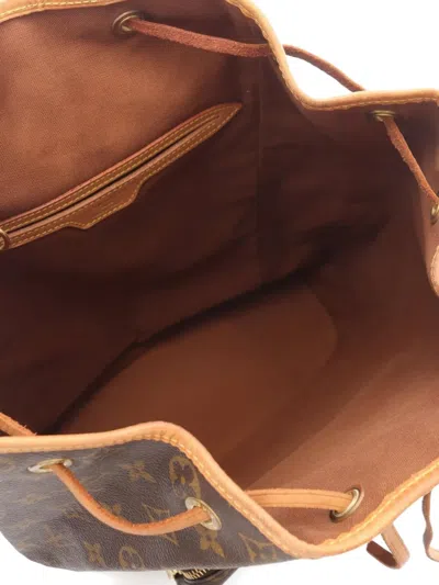 Pre-owned Louis Vuitton 2000 Montsouris Gm Backpack