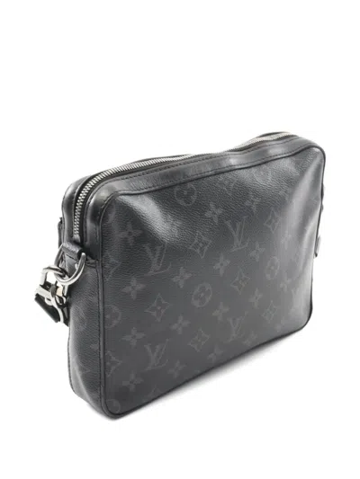 Pre-owned Louis Vuitton 2020 Trio Messenger Bag In Black