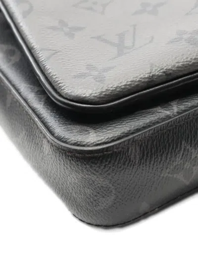 Pre-owned Louis Vuitton 2020 Trio Messenger Bag In Black
