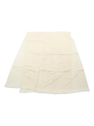 Pre-owned Hermes 2020s New Libris Scarf In Neutral