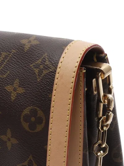 Pre-owned Louis Vuitton 2021 Dauphine Soft Gm Shoulder Bag In Brown