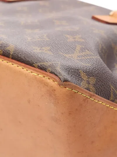 Pre-owned Louis Vuitton 2003 Cabas Piano Handbag In Brown