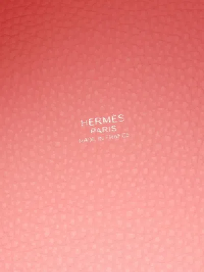 Pre-owned Hermes 2024 Picotan Lock Pm Handbag In Pink