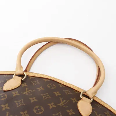 Pre-owned Louis Vuitton 2006 Monogram Lockit Handbag In Brown