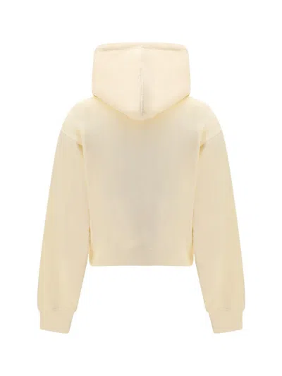 Jacquemus Women Logoed Hoodie In Neutral