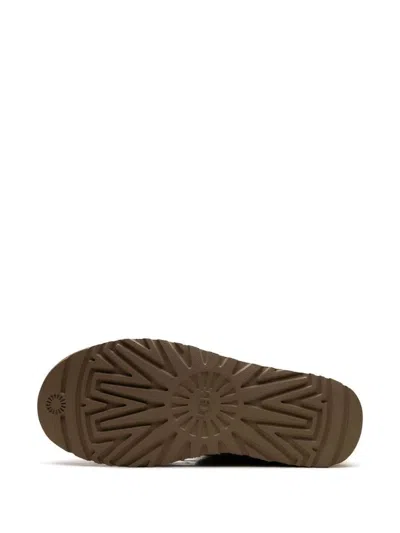 Ugg "classic Ultra Mini" Ankle Boots In Brown