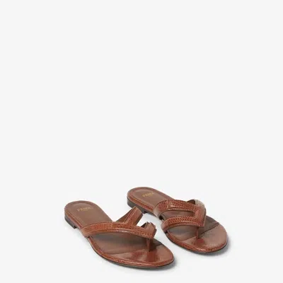 Fendi "fling" Flip Flop Sandals