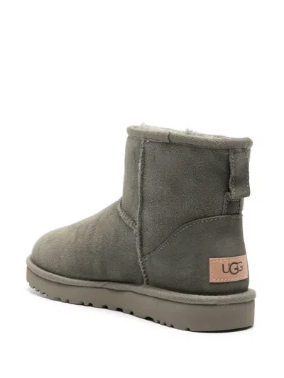 Ugg Classic Mini Ii Ankle Boots In Gray