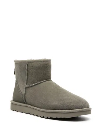 Ugg Classic Mini Ii Ankle Boots In Gray