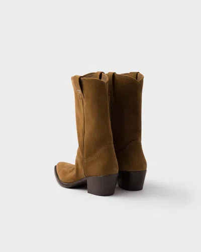Prada Suede Boots