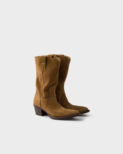 Prada Suede Boots