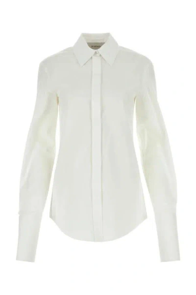 Sportmax Oste Buttoned Long-sleeved Shirt In White
