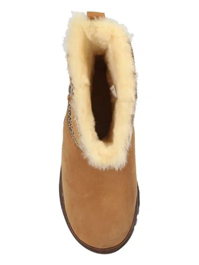 Ugg Mini Trailgazer Ankle Boots Beige In Brown