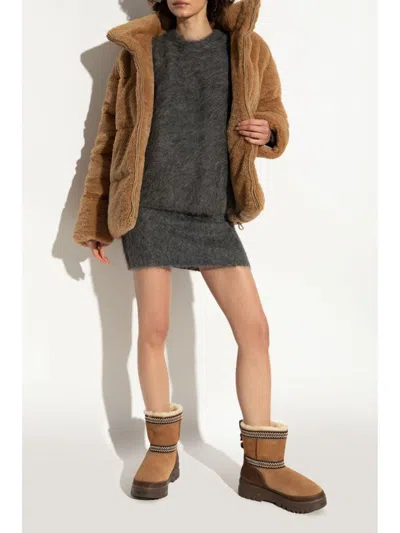 Ugg Mini Trailgazer Ankle Boots Beige In Brown