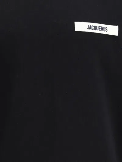Jacquemus Gros-grain Hoodie In Black