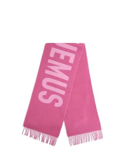 Jacquemus Women Fringes Wool Scarf