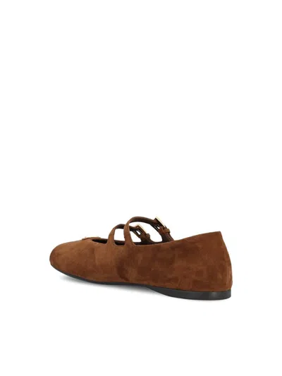 Prada Suede Ballerinas