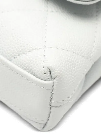 Pre-owned Chanel 2021 Mini Coco Handle Handbag In White