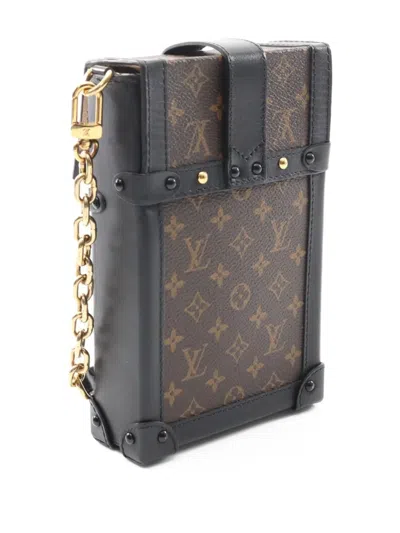 Pre-owned Louis Vuitton 2019 Trunk Vertical Handbag In Brown