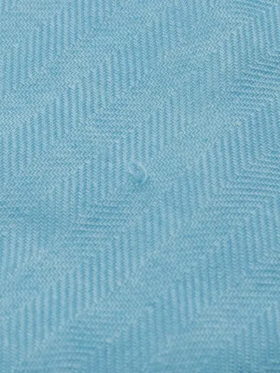 Pre-owned Hermes 2010s Losange Scarf In Blue