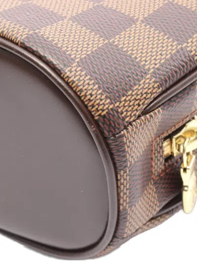 Pre-owned Louis Vuitton 2003 Mini Saria Handbag In Brown