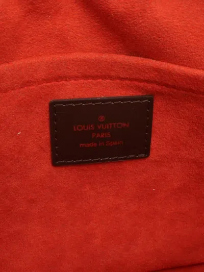 Pre-owned Louis Vuitton 2003 Mini Saria Handbag In Brown