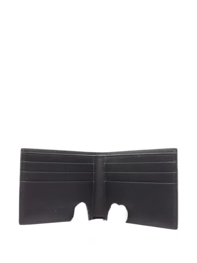 Pre-owned Bottega Veneta 2020s Cassette Leather Wallet In Black