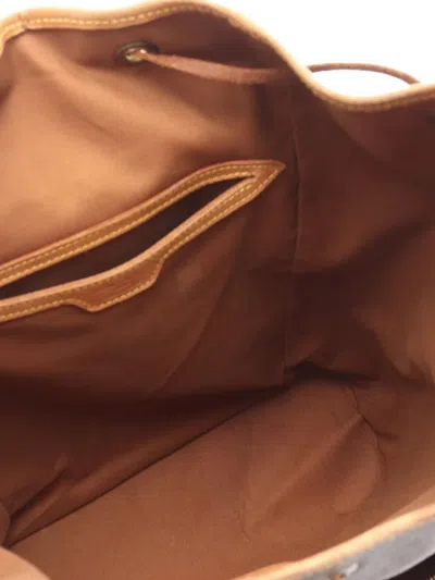 Pre-owned Louis Vuitton 2000 Montsouris Gm Backpack