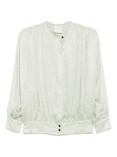 Forte Forte Abstract-pattern Blouse In Pattern