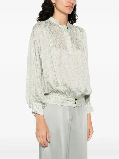 Forte Forte Abstract-pattern Blouse In Pattern