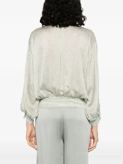 Forte Forte Abstract-pattern Blouse In Pattern