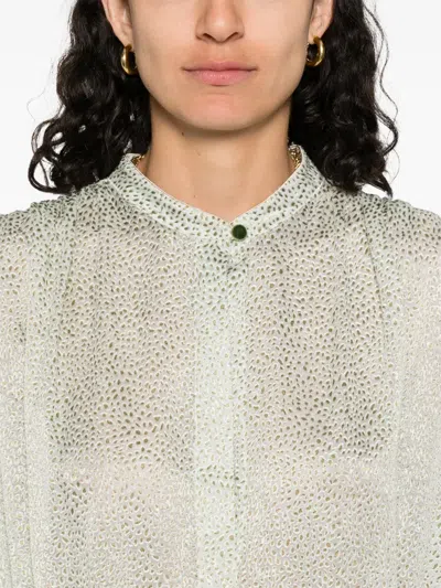 Forte Forte Abstract-pattern Blouse In Pattern