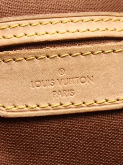 Pre-owned Louis Vuitton 2012 Palermo Gm Tote Bag In Brown
