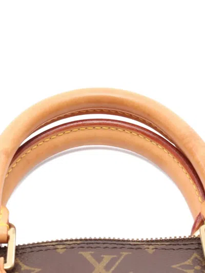 Pre-owned Louis Vuitton 1995 Alma Pm Monogram Tote Bag In Brown