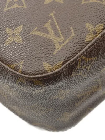 Pre-owned Louis Vuitton 2002 Looping Mm Shoulder Bag In Brown