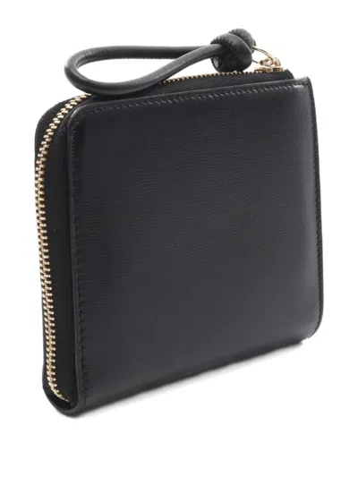 Pre-owned Jil Sander 10s Zip-fastening Wallet In Black