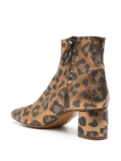 Forte Forte Leopard-print Boots In Animal Print